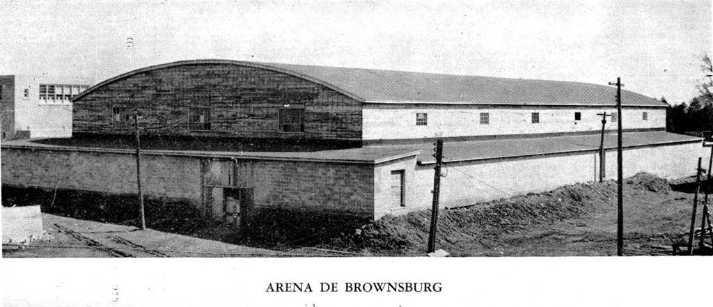 Aréna Gilles-Lupien - Noir et blanc