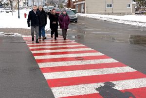 Actualité - Passage piéton commémoratif