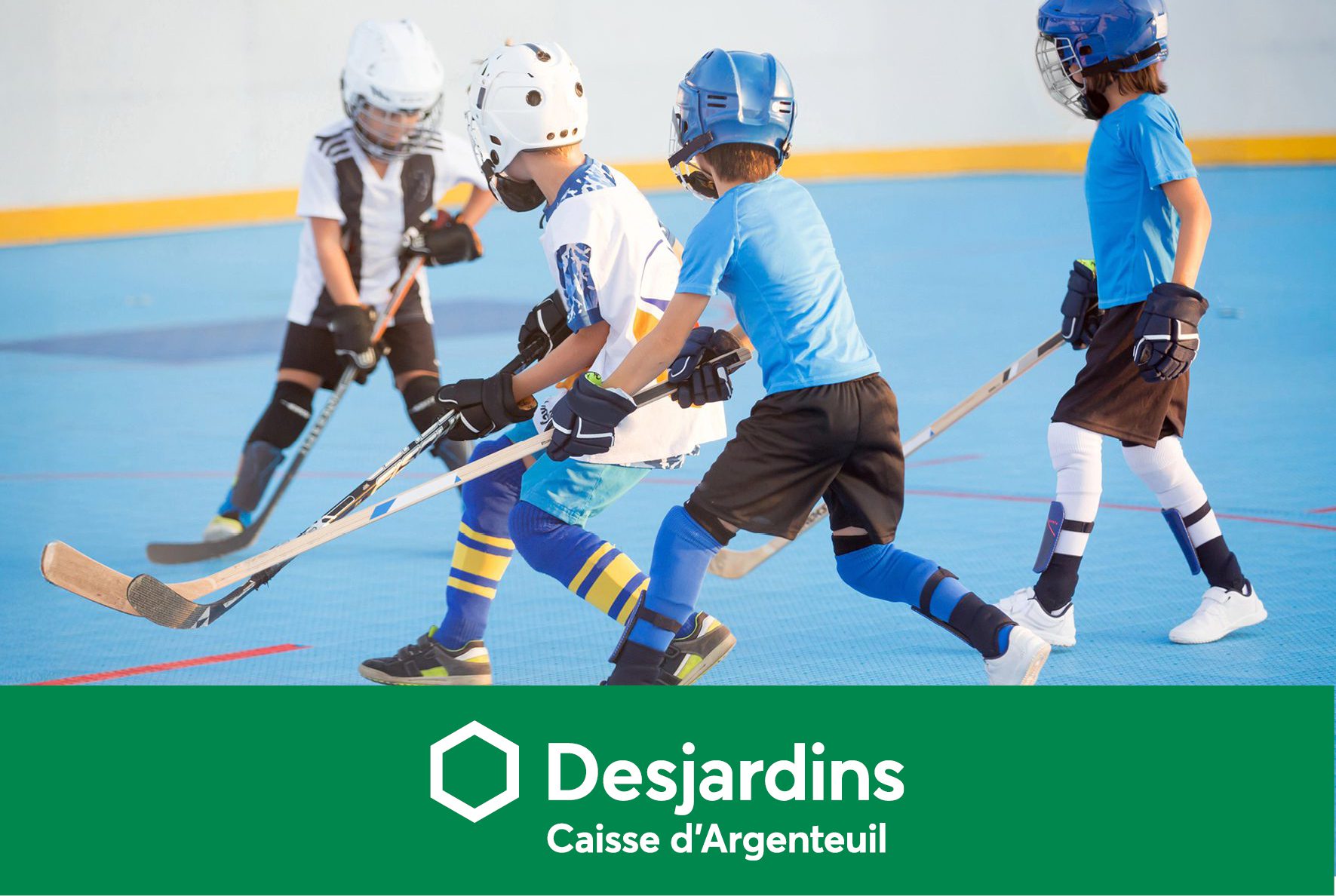 Actualité - Desjardins -surfaces multisports