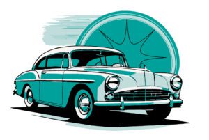 Rassemblement automobile
