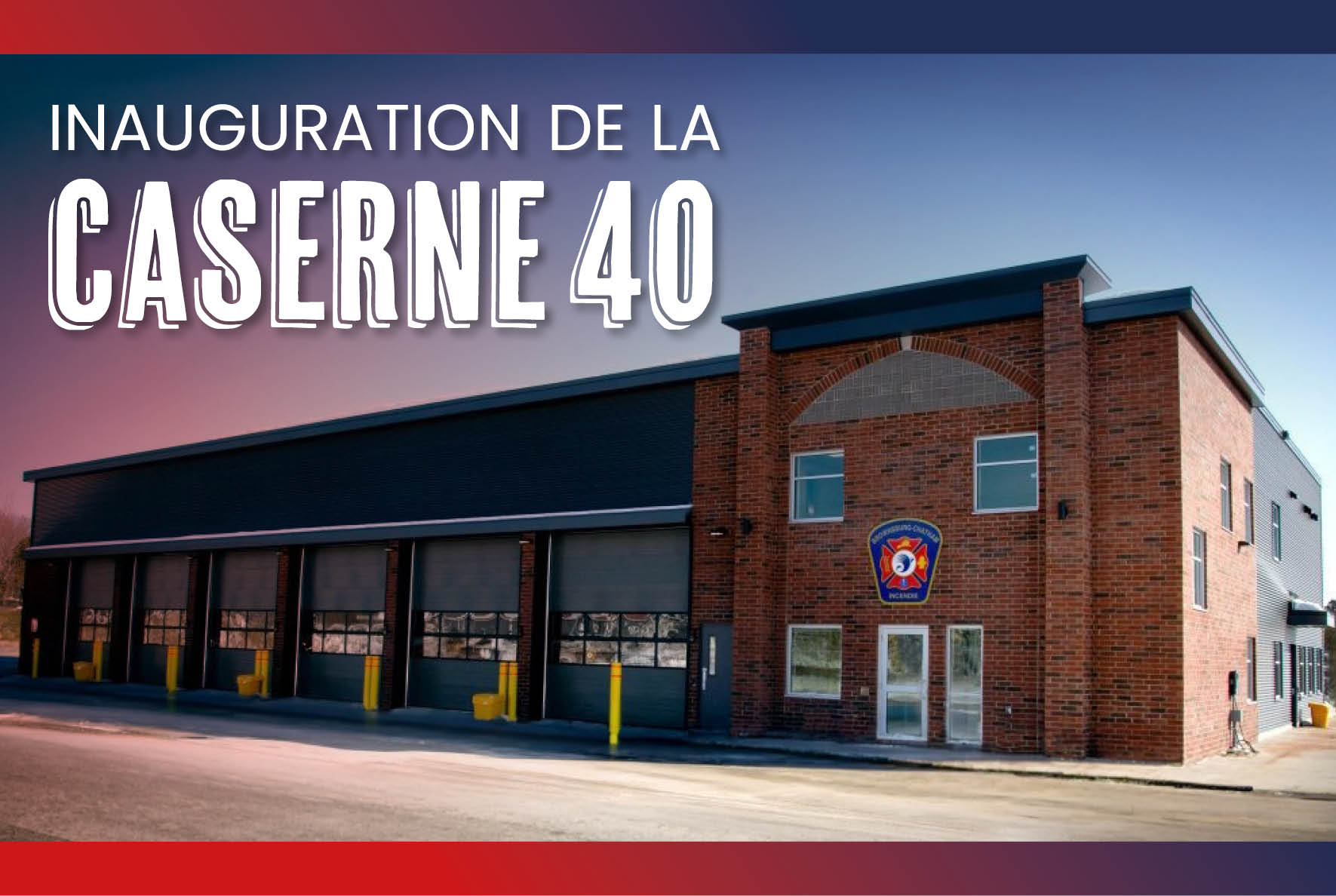 Image événement - Inauguration caserne 40